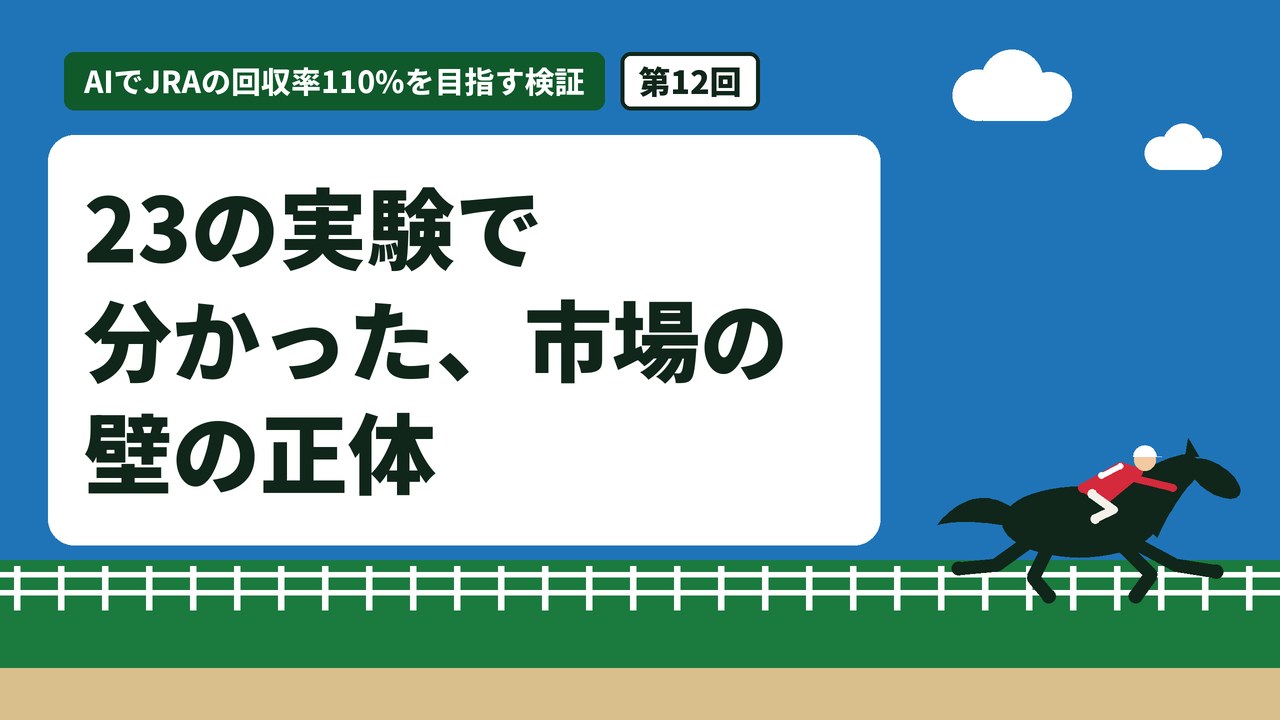 23の実験で分かった、市場の壁の正体