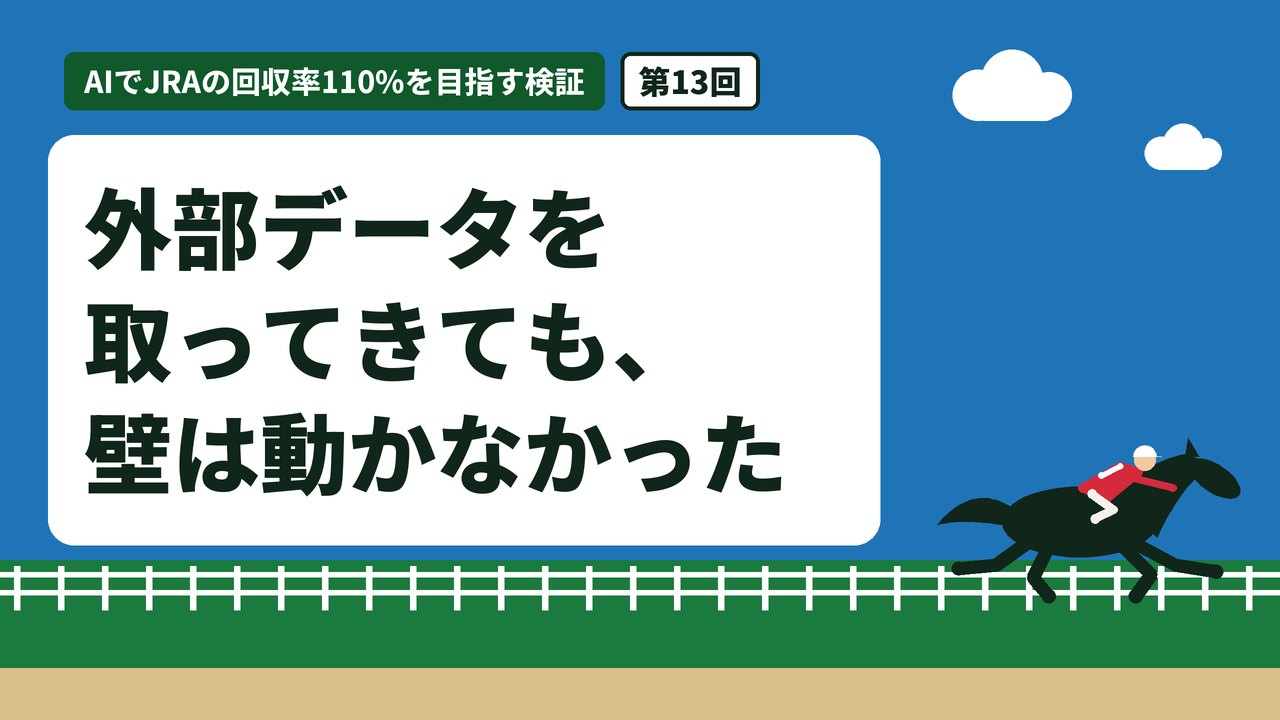 外部データを取ってきても、壁は動かなかった